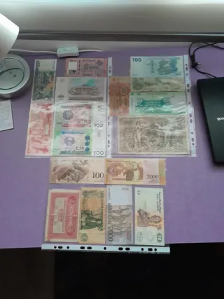 Colección de Billetes Extranjeros
