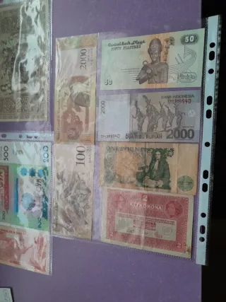 Colección de Billetes Extranjeros