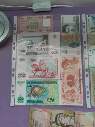 Colección de Billetes Extranjeros