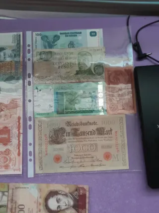 Colección de Billetes Extranjeros