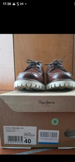 Náuticos Pepe Jeans Marrones Talla 40