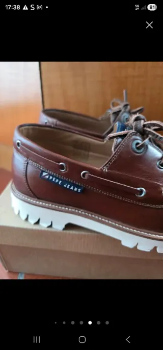 Náuticos Pepe Jeans Marrones Talla 40