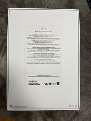 iPad 7ª Gen 10.2” 32GB 2019 Gris Espacial