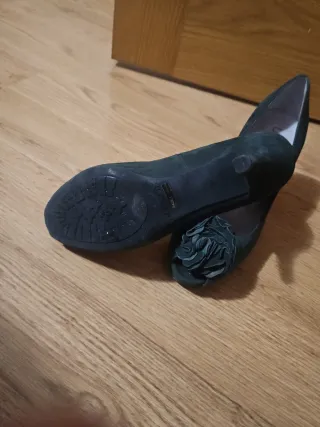 Zapatos de tacón Unisa verdes