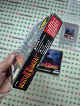 Mortal Kombat II Game Boy