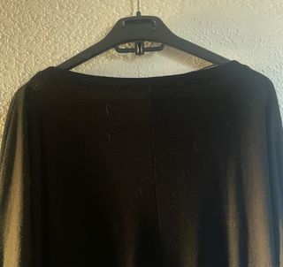 Jersey punto fino negro