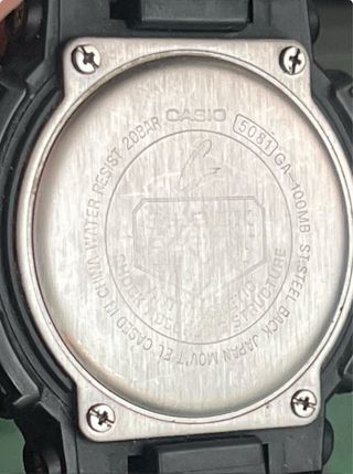 Casio G-Shock GA-100MB Reloj Negro