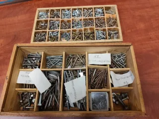 Lote Herramientas Manuales Variadas + caja Tornill