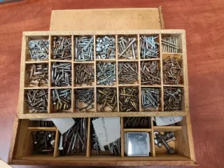 Lote Herramientas Manuales Variadas + caja Tornill