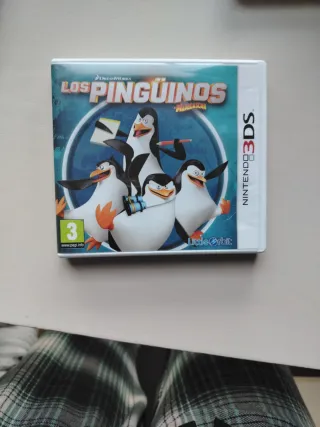 Juego Nintendo 3DS Los Pingüinos de Madagascar