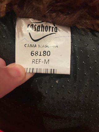Cama para mascota suave marrón
