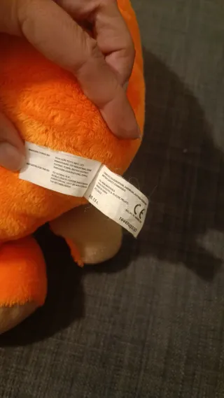 Peluche Carota Arancione
