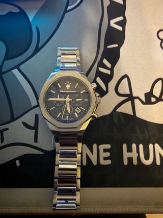 Reloj Maserati Cronógrafo Plata
