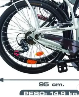 Bici plegable Boomerang 24