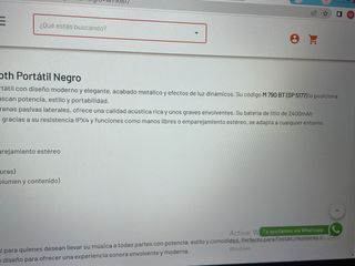 Altavoz Muse M790BT Bluetooth Portátil