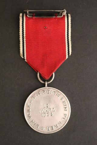 Medalla Alemana Anexión Austria Anschluss 1938