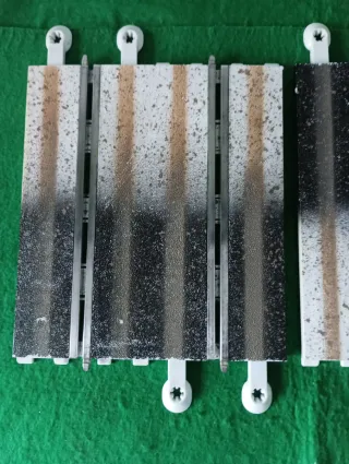 2 Pistas Scalextric Transición Asfalto Nieve