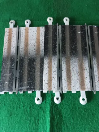 2 Pistas Scalextric Transición Asfalto Nieve