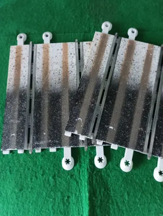 2 Pistas Scalextric Transición Asfalto Nieve