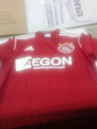 Maglietta Calcio Ajax Adidas Rossa