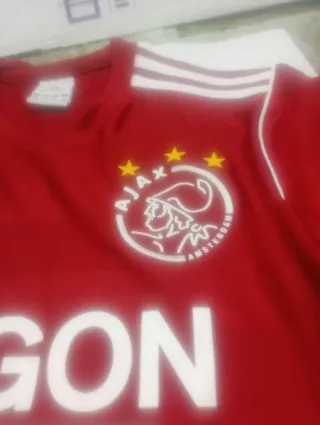 Maglietta Calcio Ajax Adidas Rossa