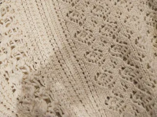 Jersey Zara Algodón Oversize Beige Talla Única