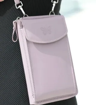 Bolso porta móvil y monedero