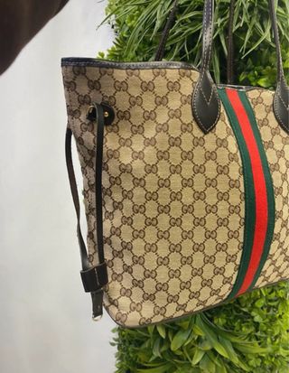Borsa Gucci Donna Beige e mattone