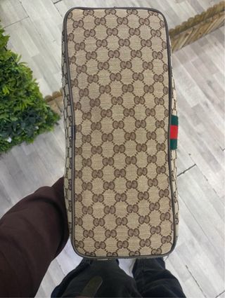 Borsa Gucci Donna Beige e mattone