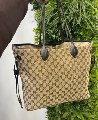 Borsa Gucci Donna Beige e mattone