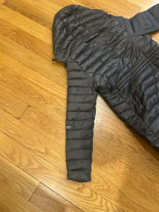 Abrigo Jott largo mujer verde pardo