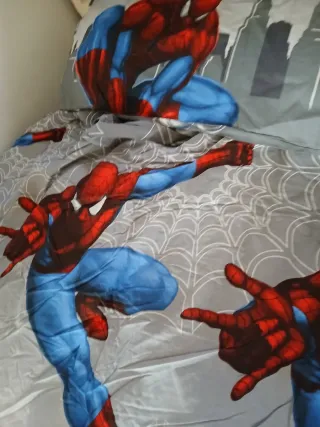 Funda Nórdica Cama Individual Spiderman