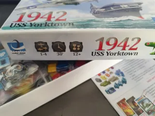 1942 USS Yorktown Juego de Mesa