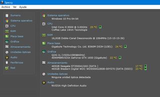 Ordenador GAMING: i5-8500+GTX 1650 OC 4GB GDDR6