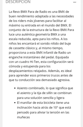 Bicicleta BMX Radio Bike Revo 18