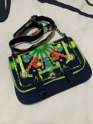 Bolso Desigual Multicolor Bandolero