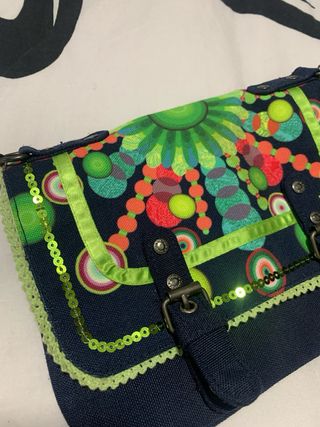 Bolso Desigual Multicolor Bandolero