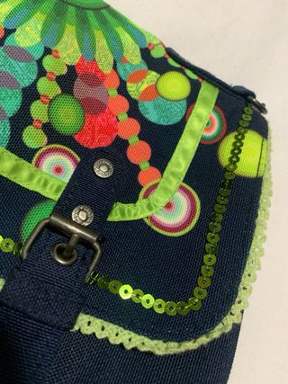 Bolso Desigual Multicolor Bandolero