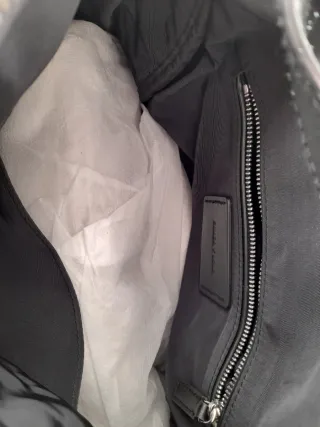 Bolso Bimba y Lola Rayas Rojo y Negro