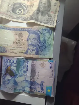 Lote de Billetes Antiguos Varios Países