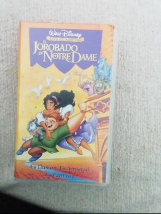 El Jorobado de Notre Dame VHS Disney