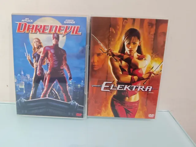 DVDs Daredevil y Elektra
