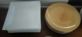 Vajilla variada: platos y cuencos