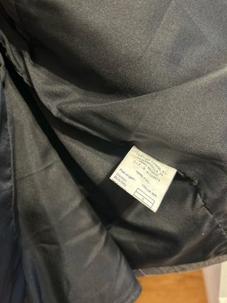 Chaqueta de cuero marrón