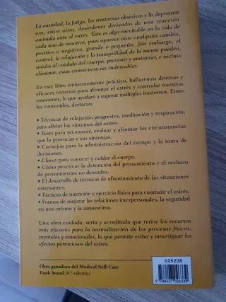 Tecnicas De Autocontrol Emocional (Spanish Edit...