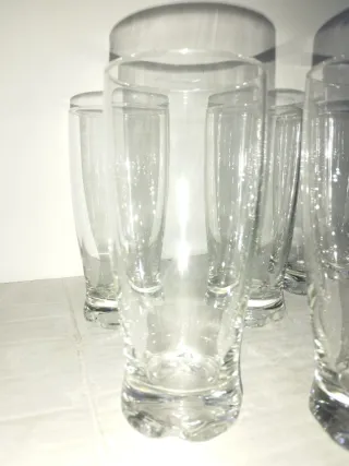 6 Bicchieri Birra 300ml Vetro