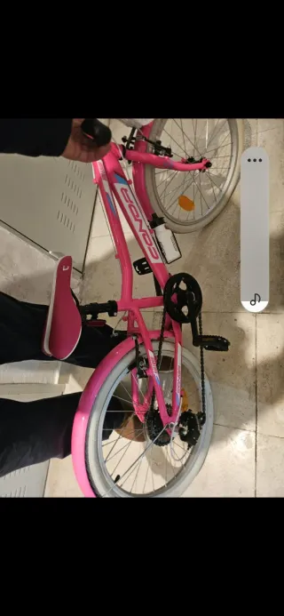 Bicicleta niña Conor rosa