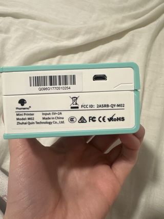 Impresora de etiquetas y pegatinas Mini Phomemo