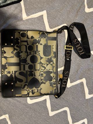 TOUS Original en piel bolsa para portátil