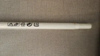 Barra Cortina Extensible Ikea 70-120cm Blanca